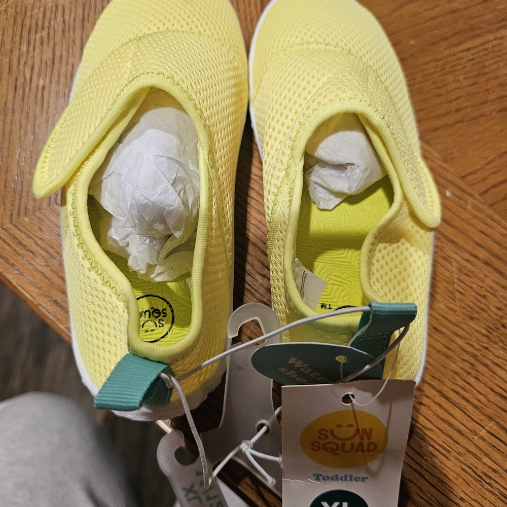 Yellow Kids Slip-On Water Shoes